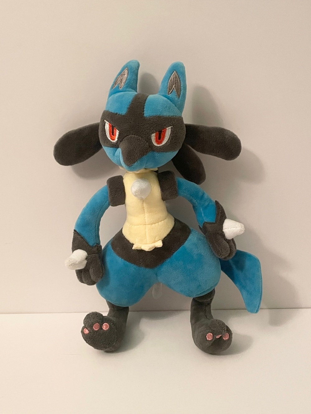 Pokemom Center Lucario Plush Stuffed Animal Toy 2020